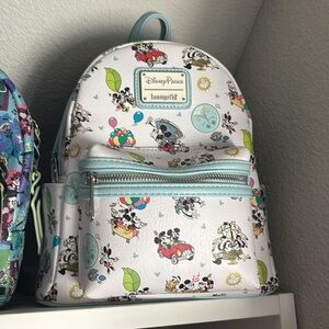 Disney Parks Mickey and Minnie Loungefly Backpack